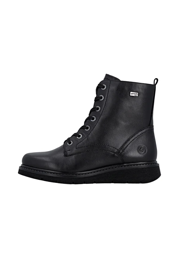 Wedge Ankle Boots - black-black d