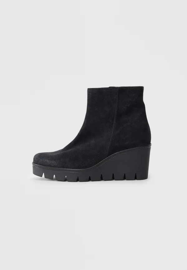 Wedge Ankle Boots - pazifik