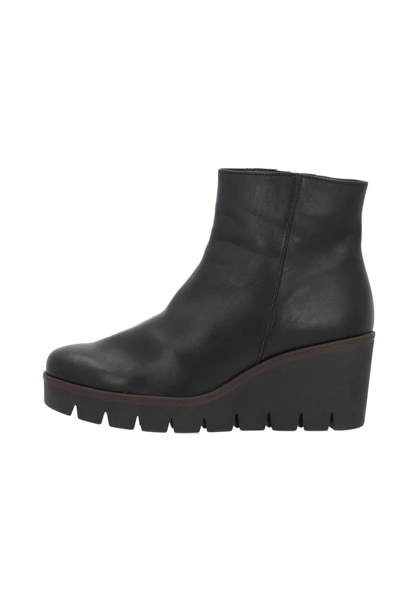 Wedge Ankle Boots - schwarz ra cogn