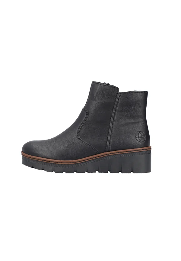 Wedge Ankle Boots - schwarz