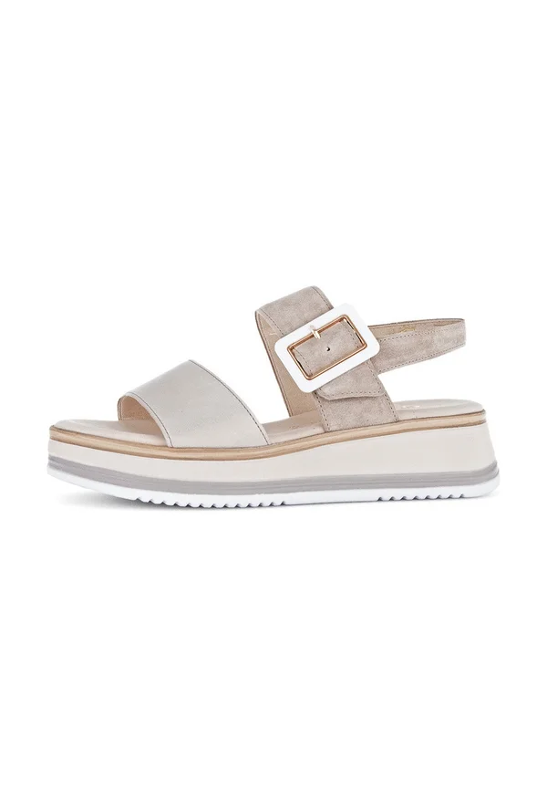 Wedge sandals - beige
