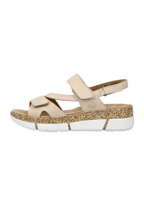 Wedge sandals - beige