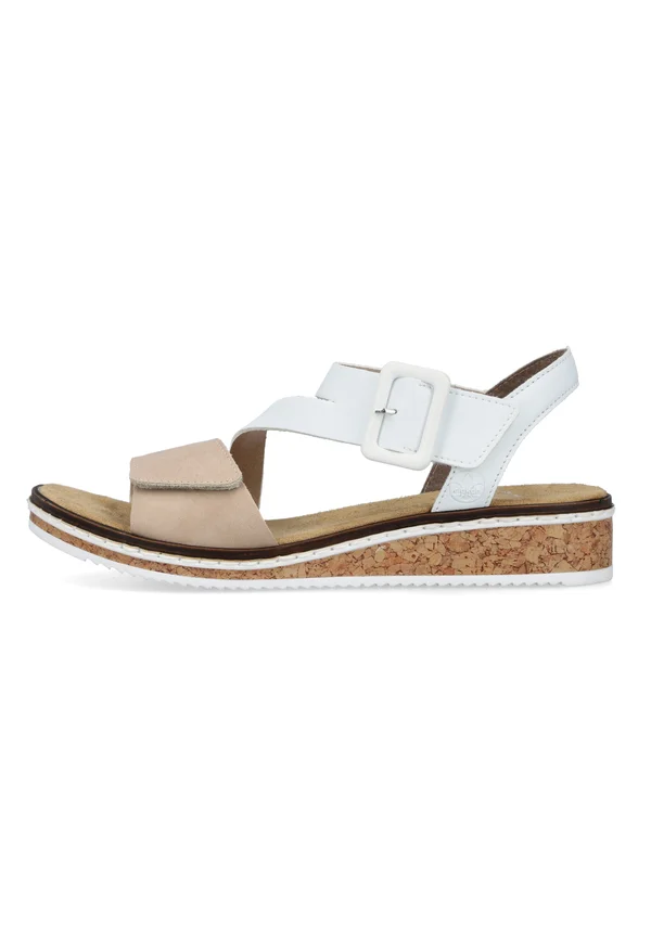 Wedge sandals - beige