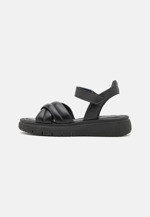 Wedge sandals - black