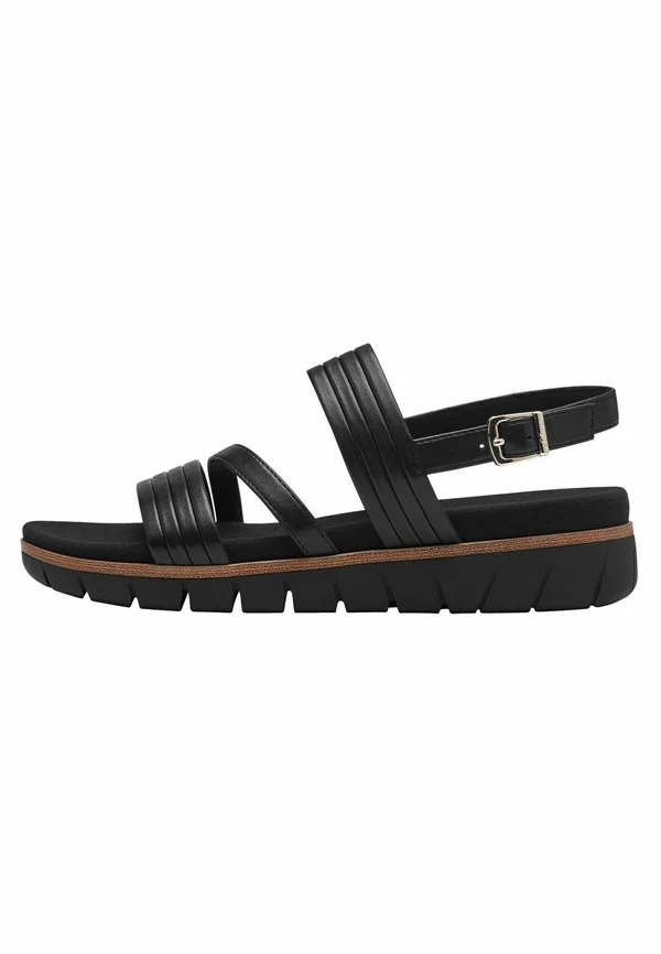 Wedge sandals - black
