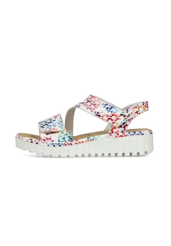 Wedge sandals - multi coloured