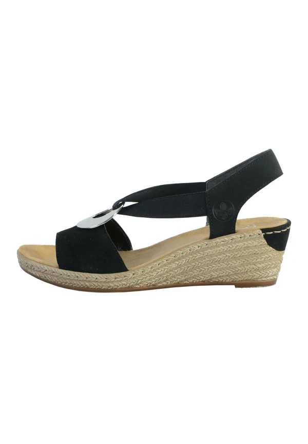Wedge sandals - noir