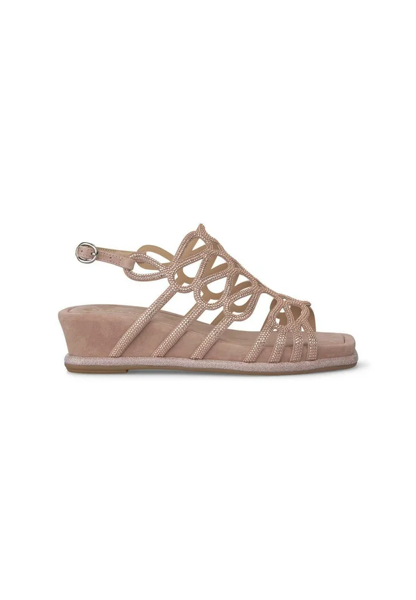 Wedge sandals - rosa claro