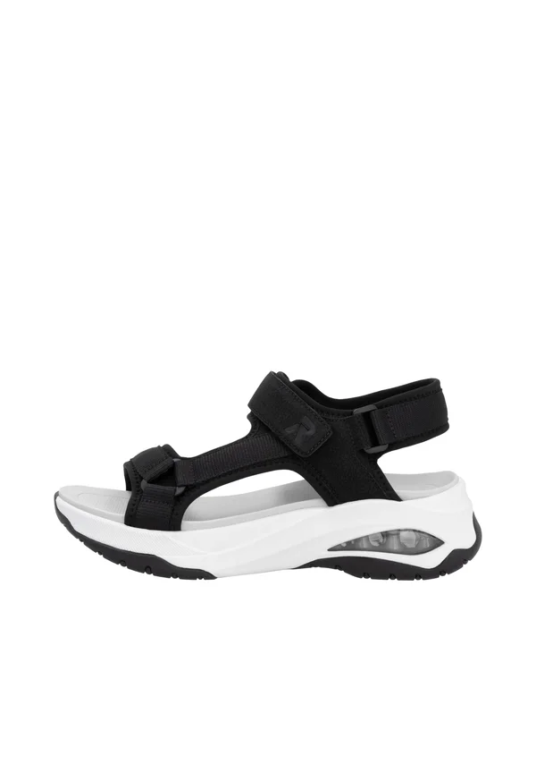 Wedge sandals - schwarz