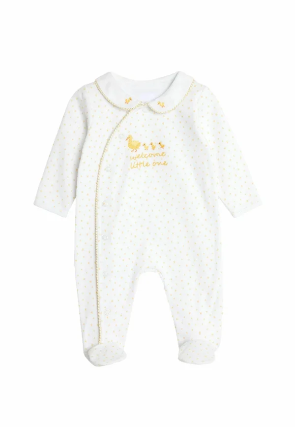 WELCOME LITTLE ONE REGULAR FIT - Sleep suit - white