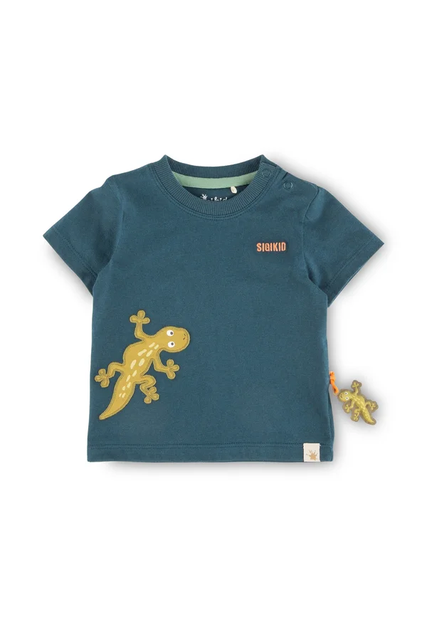 WELCOME TO THE JUNGLE - Print T-shirt - blau