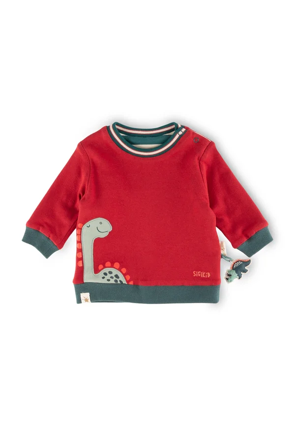 WENDE DINO WORLD - Sweatshirt - rot