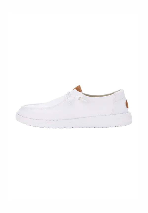 Wendy Stretch Canvas - Slip-On Schuhe - Casual lace-ups - white