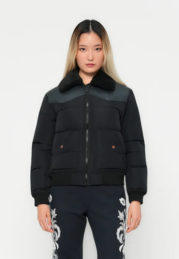 WESTERN PUFFER - Winter jacket - black