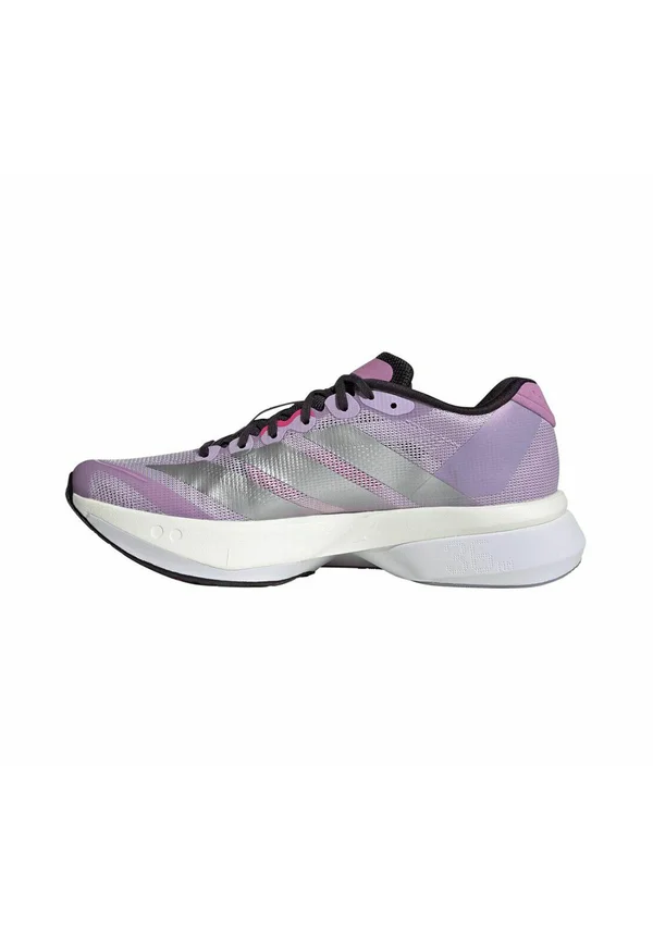 WETTKAMPF ADIZERO BOSTON - Road running shoes - powplu silvmt shopnk