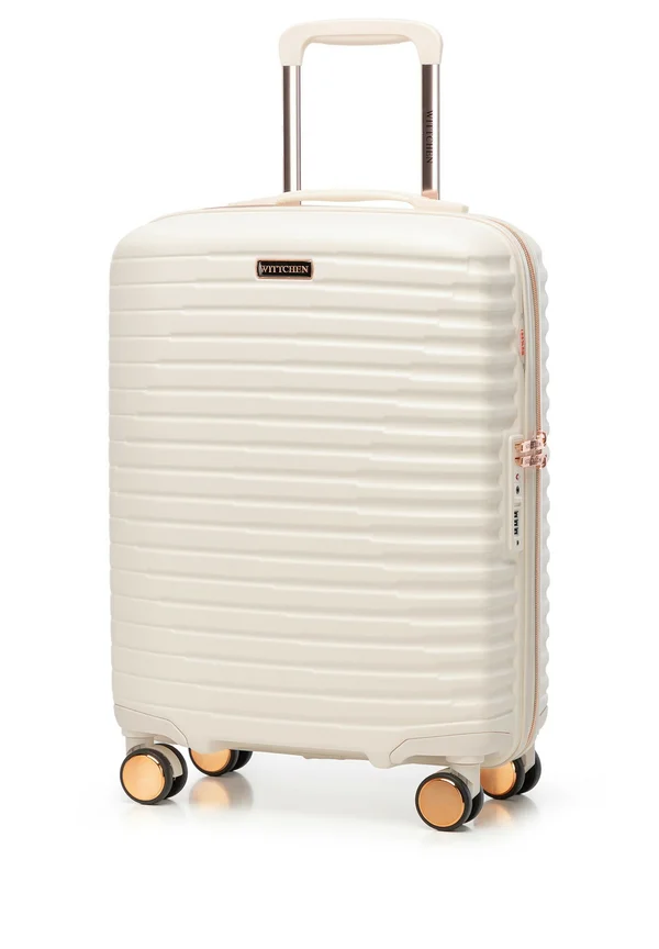 Wheeled suitcase - beige