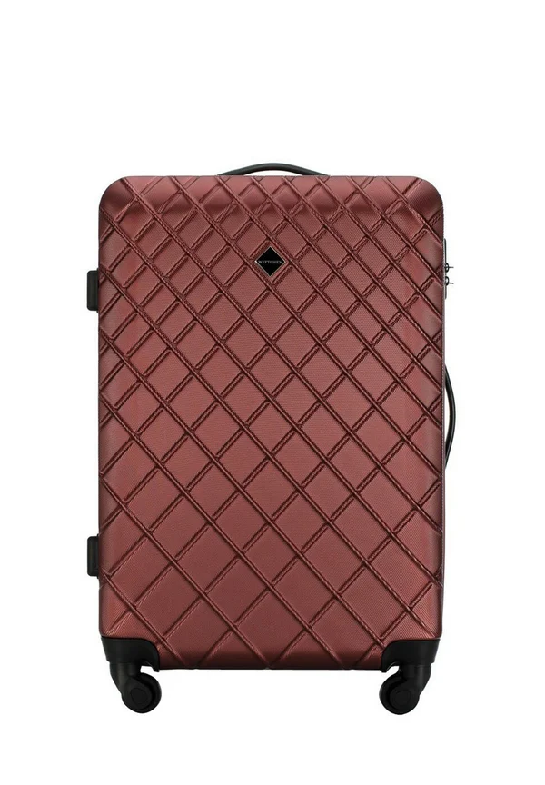 Wheeled suitcase - burgund