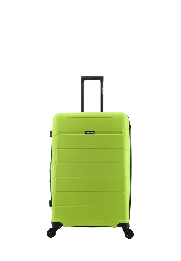 Wheeled suitcase - lime green