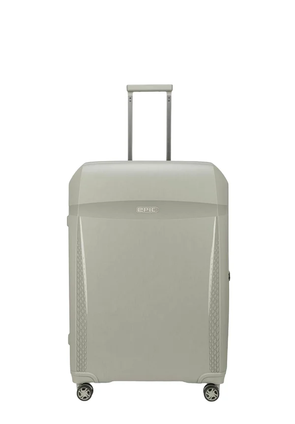 Wheeled suitcase - luxury taupe