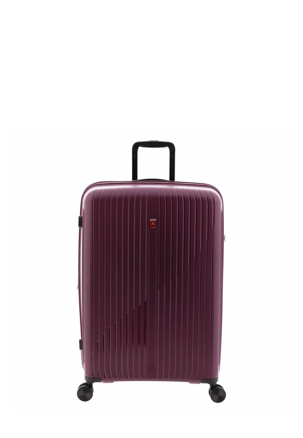 Wheeled suitcase - maroon