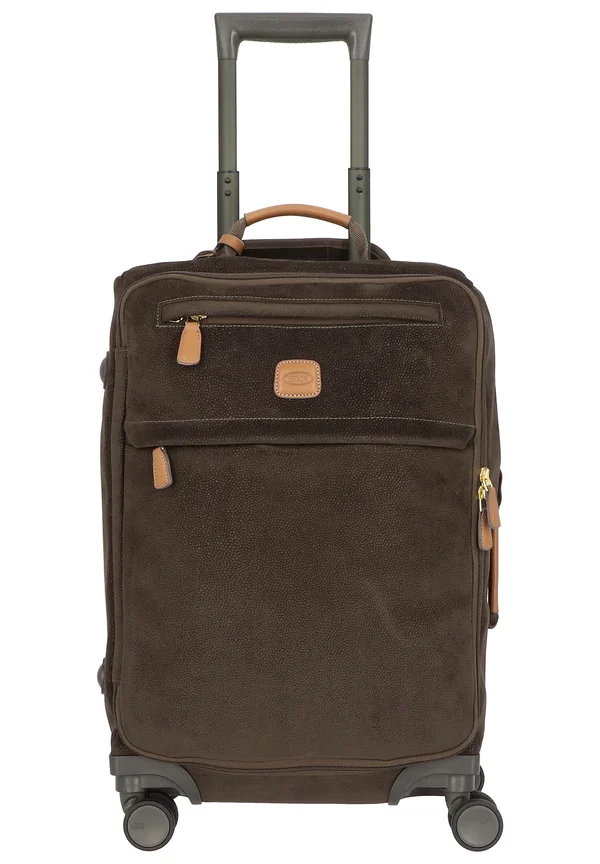 Wheeled suitcase - olivgruen