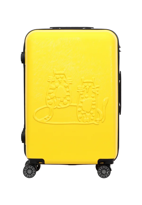 Wheeled suitcase - sarı
