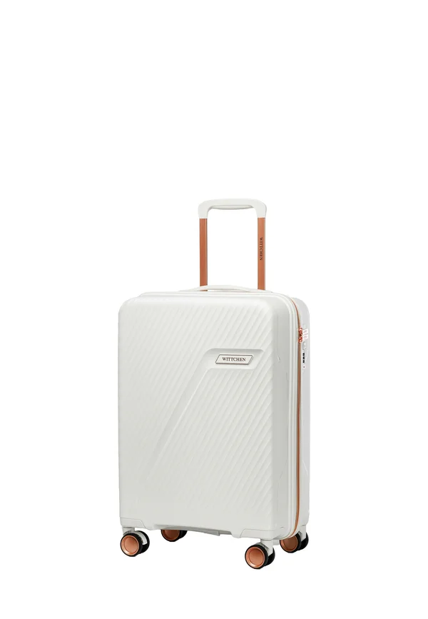 Wheeled suitcase - white