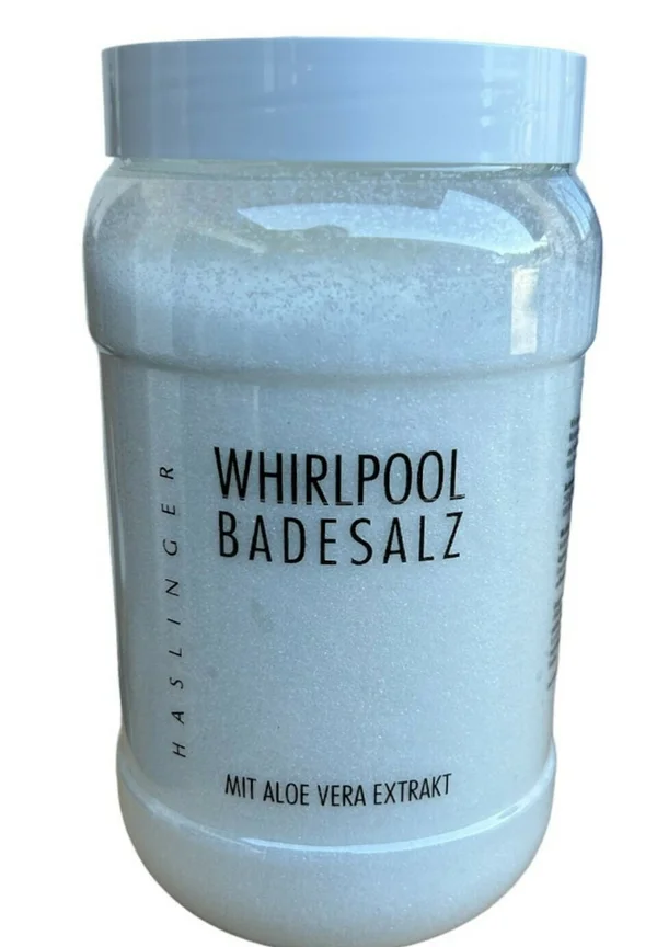 WHIRLPOOL BADESALZ MIT ALOE VERA EXTRAKT - Body scrub - weiß