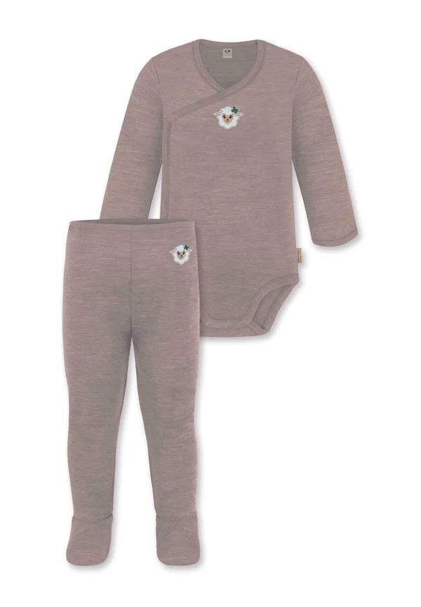 WICKEL LANGARM KAITAIA UND DALE SET - Base layer - rosa