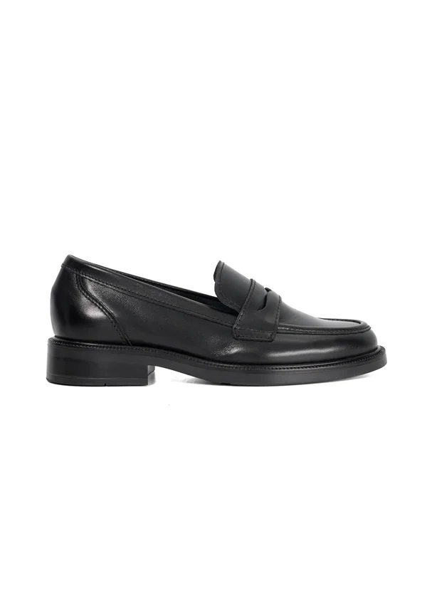 WIDE FIT GIYA - Slip-ons - black