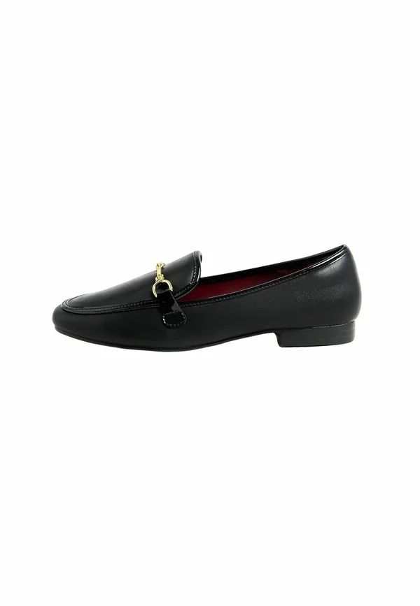 WIDE FIT-SNAFFLE - Slip-ons - black