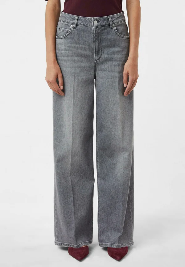 Wide Leg - schiefergrau