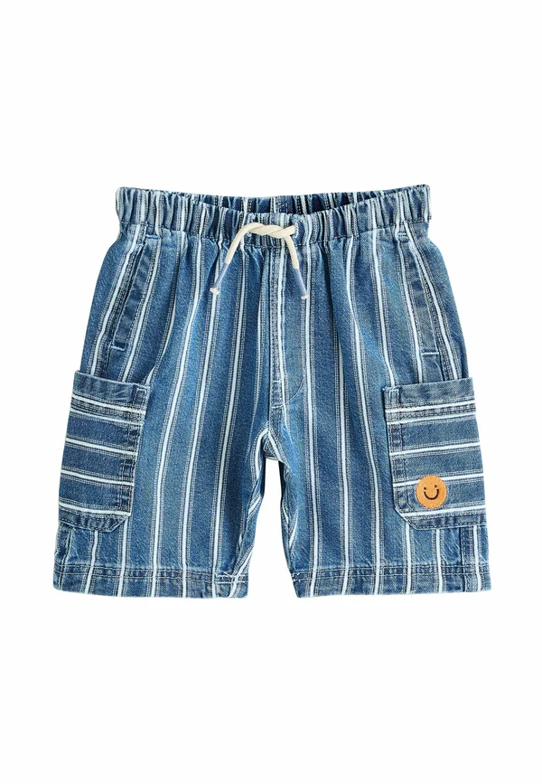 WIDE PULL ON  - Relaxed fit jeans - blue stripe