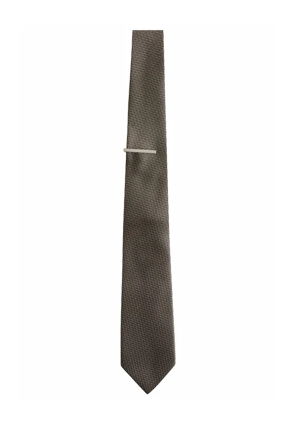 WIDE TEXTURED - Tie - neutral