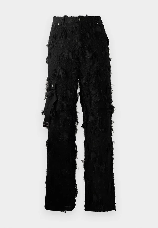 WIDOW PANTS UNISEX - Cargo trousers - black