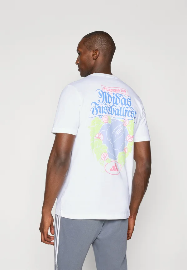 WIESN GRAPHIC TEE - Print T-shirt - white