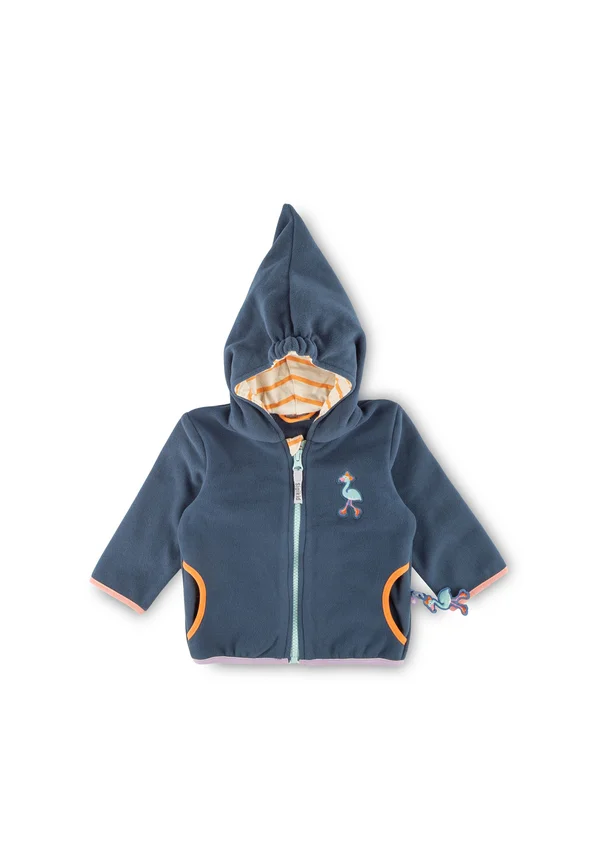 WILD FLAMINGO - Fleece jacket - dunkelblau