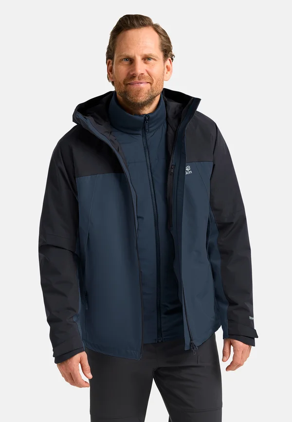 WILD PLACES 3IN1 - Hardshell jacket - midnight sky