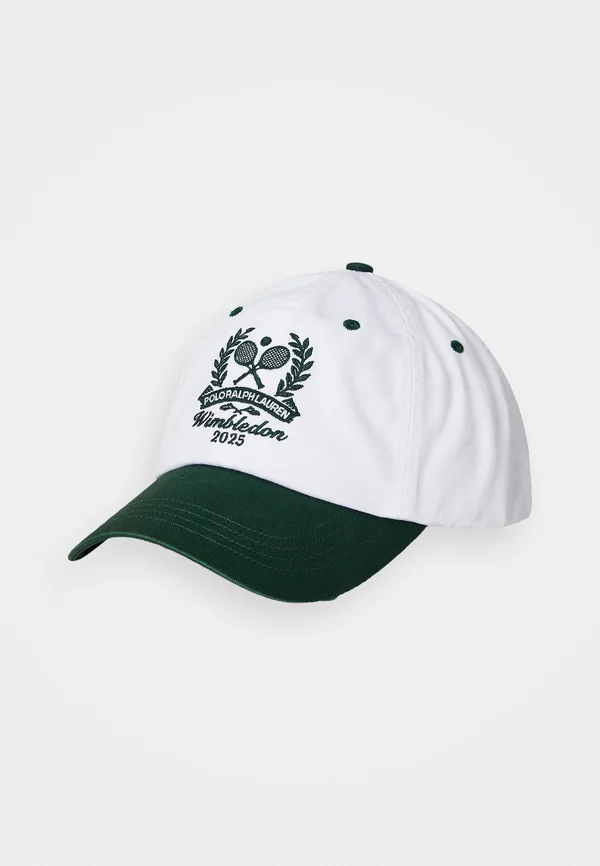 WIMBLEDON CREST TWILL CAP UNISEX - Cap - white