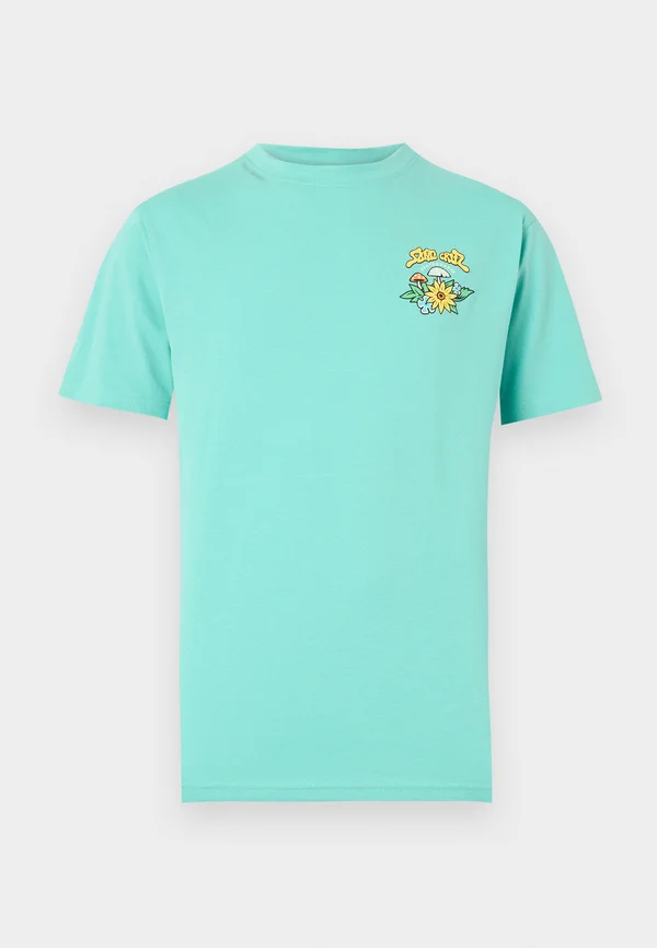 WINKOWSKI BALLER TRIP UNISEX - Print T-shirt - pool blue