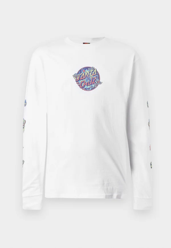 WINKOWSKI DOPE PLANET UNISEX - Long sleeved top - white