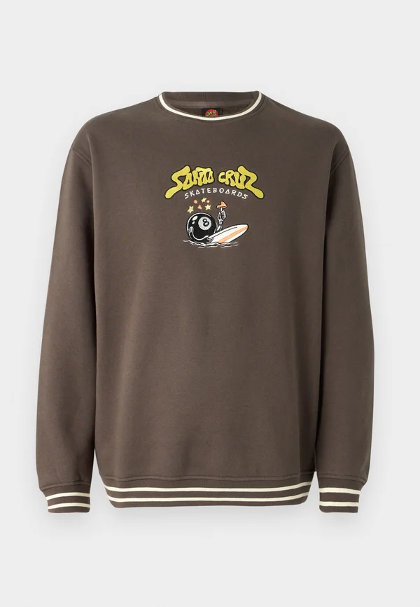 WINKOWSKI SURF FRONT CREW UNISEX - Sweatshirt - washed black