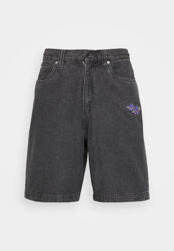 WINKOWSKI UFO BIG UNISEX - Denim shorts - grey