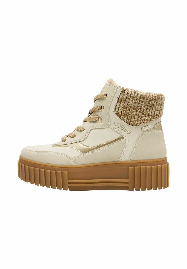 Winter boots - beige comb