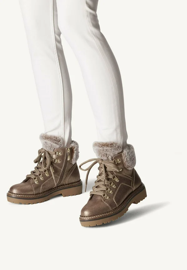 Winter boots - bronce