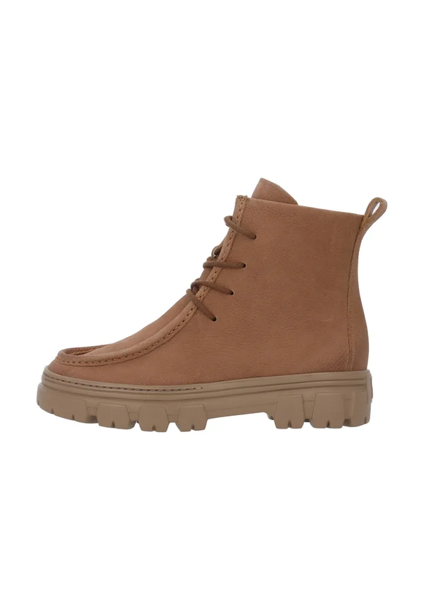Winter boots - grained nubuk tan