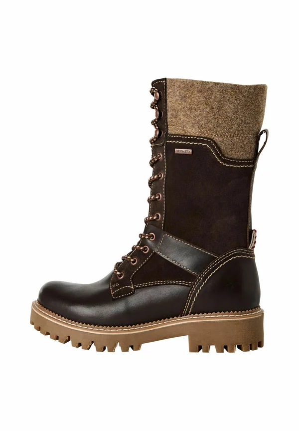 Winter boots - mocca comb