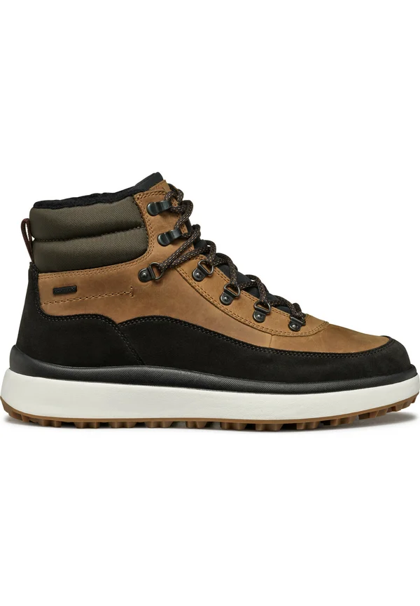 Winter boots - ochre dark coffee
