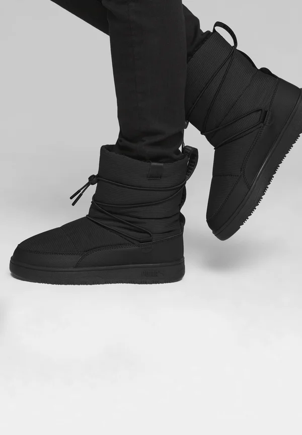 Winter boots - puma black shadow gray