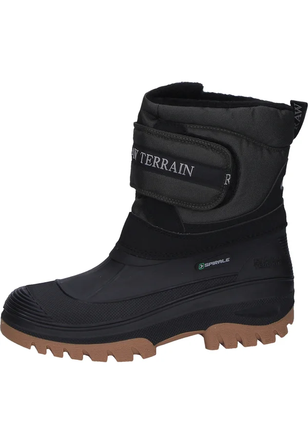 Winter boots - schwarz/grün